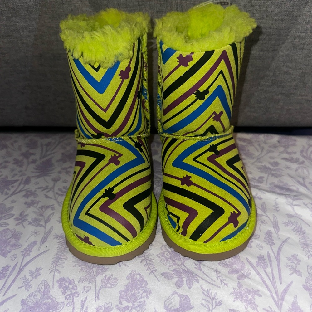 UGG Kids Boots with Vibrant Patterns